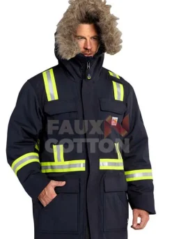 Cold Pursuit Liam Neeson Fur Jacket