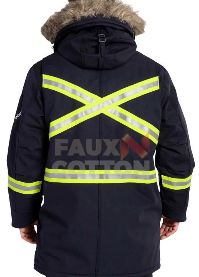 Cold Pursuit Liam Neeson Fur Jacket