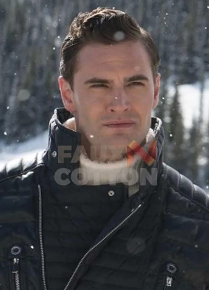 Cold Pursuit Tom Bateman Black Jacket