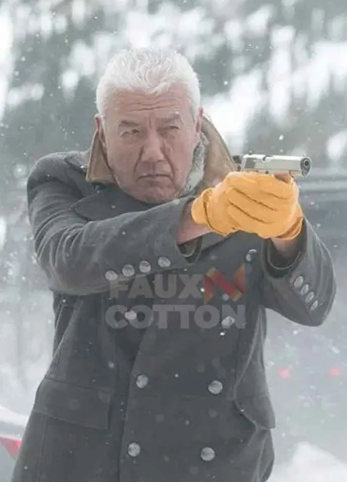 Cold Pursuit Tom Jackson Black Coat