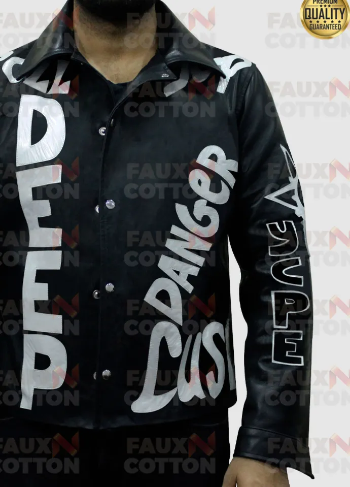 Cool As Ice Johnny Black Leather Jacket