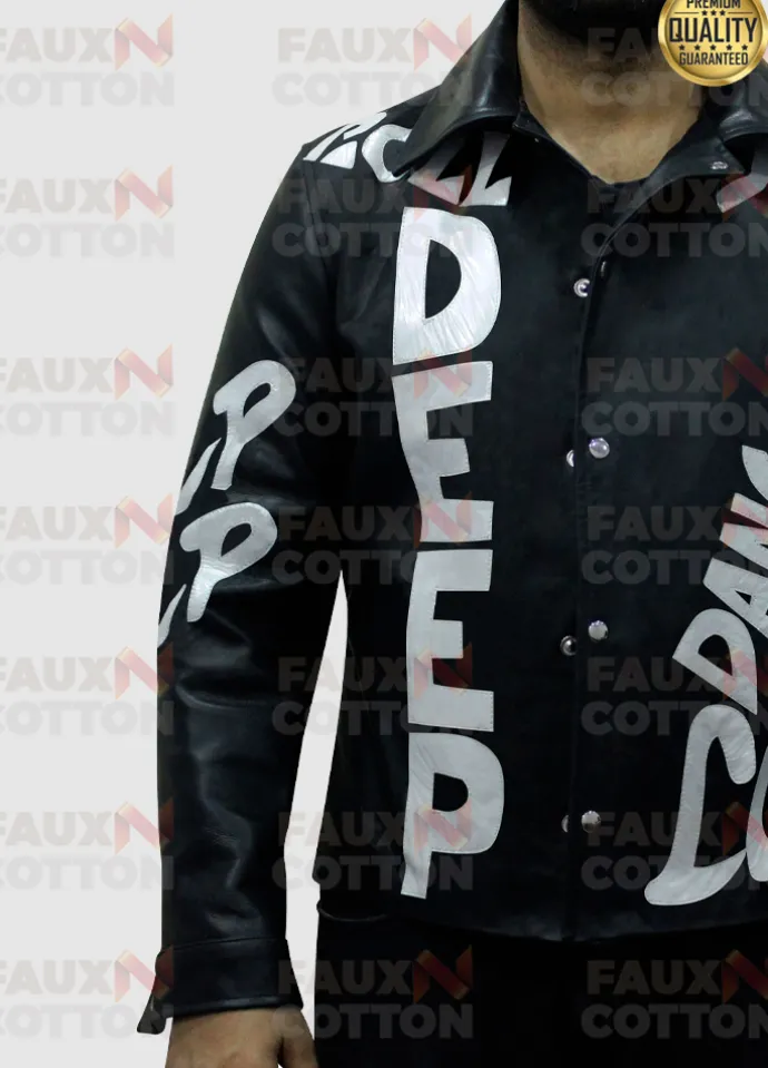 Cool As Ice Johnny Black Leather Jacket