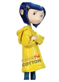Coraline Dakota Fanning (Coraline Jones) Rain Coat