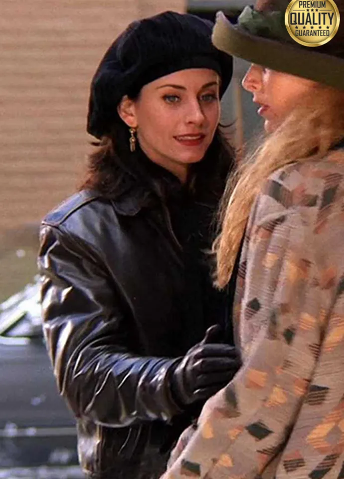 Courteney Cox Friends Season 1 Monica Leather Jacket