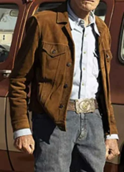 CRY MACHO (MIKE MILO) CLINT EASTWOOD BROWN LEATHER JACKET