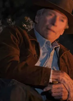 CRY MACHO (MIKE MILO) CLINT EASTWOOD BROWN LEATHER JACKET