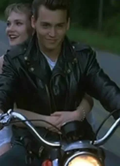 Cry-Baby Johnny Depp Motorcycle Leather Jacket