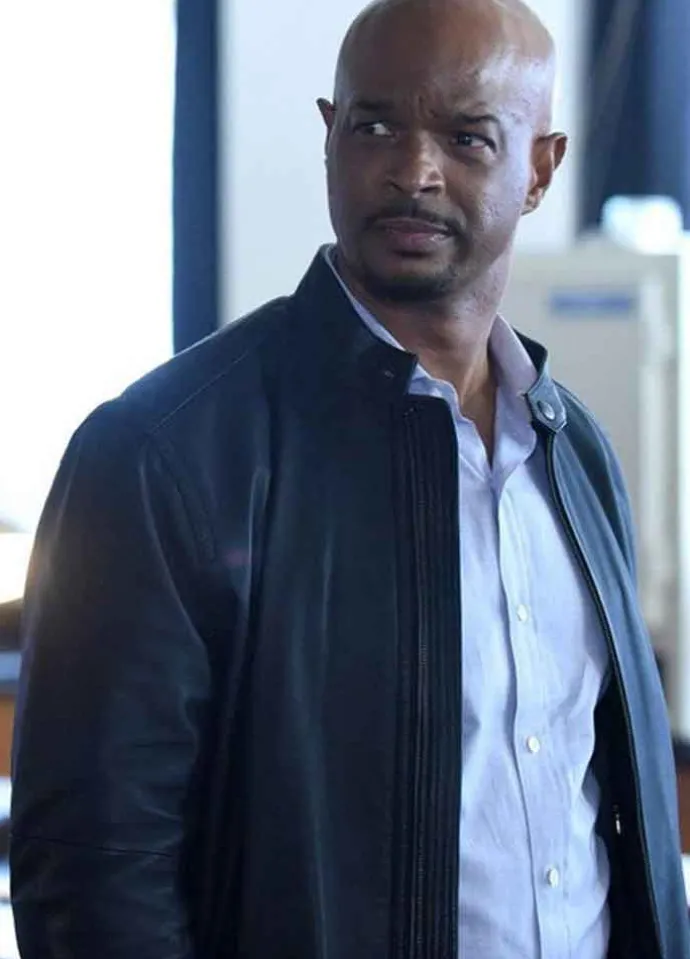 DAMON WAYANS LETHAL WEAPON (ROGER MURTAUGH) BLACK JACKET