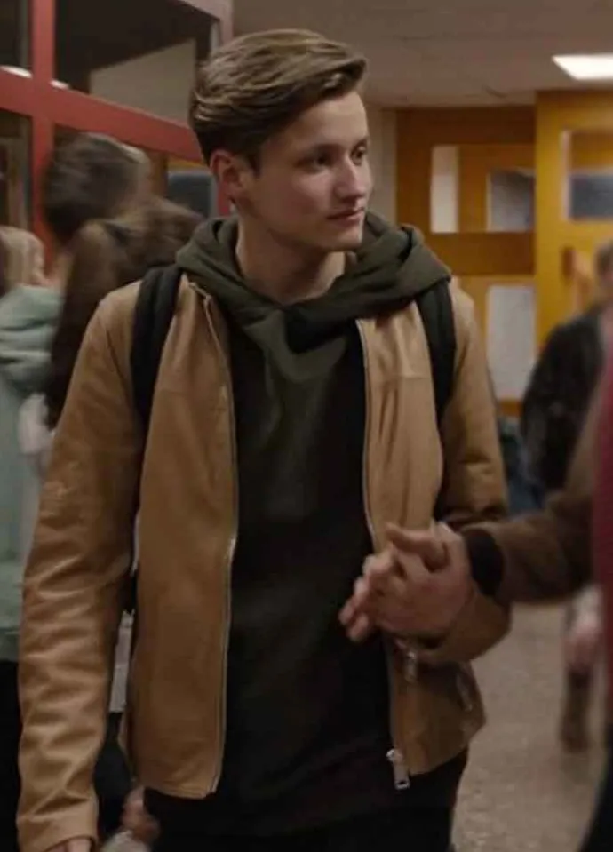 DARK (BARTOSZ TIEDEMANN) PAUL LUX BROWN JACKET