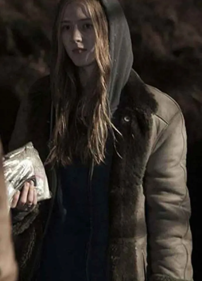 DARK (FRANZISKA DOPPLER) GINA STIEBITZ LEATHER JACKET