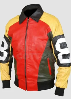 David Puddy Seinfeld 8 Ball Bomber Jacket