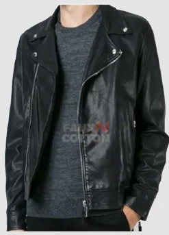 Dawn of Justice Lex Luthor Black Leather Jacket