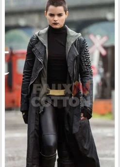 Deadpool Brianna Hildebrand Coat