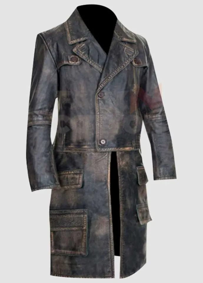 Defiance Nolan (Grant Bowler) Distressed Leather Costume