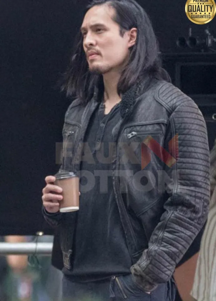 Desmond Chiam The Falcon And The Winter Soldier Leather Jacket