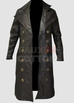 Deus Ex: Human Revolution Elias Toufexis (Adam Jensen) Leather Coat