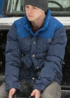 Dexter New Blood Harrison Morgan (Jack Alcott) Puffer Blue Jacket