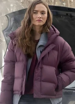 Dexter New Blood Johnny Sequoyah (Audrey Bishop) Puffer Jacket
