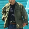 Dexter Original Sin Harry Morgan (Christian Slater) Green Cotton Jacket