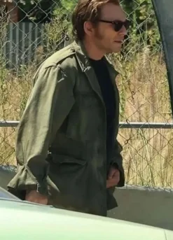Dexter Original Sin Harry Morgan (Christian Slater) Green Cotton Jacket