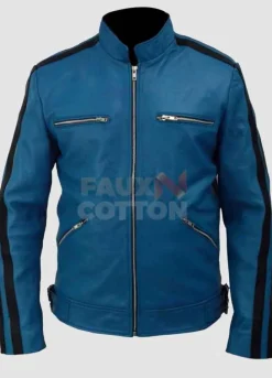 Dirk Gently's Holistic Detective Agency Samuel Barnett Leather Jacket