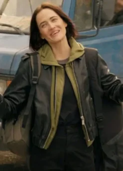 Dirty Angels Eva Green Leather Jacket