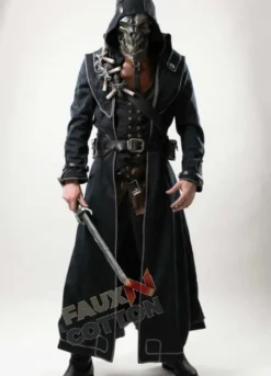 Dishonored Corvo Attano Hoodie black Coat