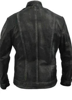 DISHONORED DEATH OF OUTSIDER LEATHER JACKET