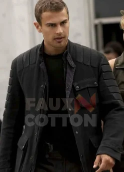 Divergent Theo James Black Jacket