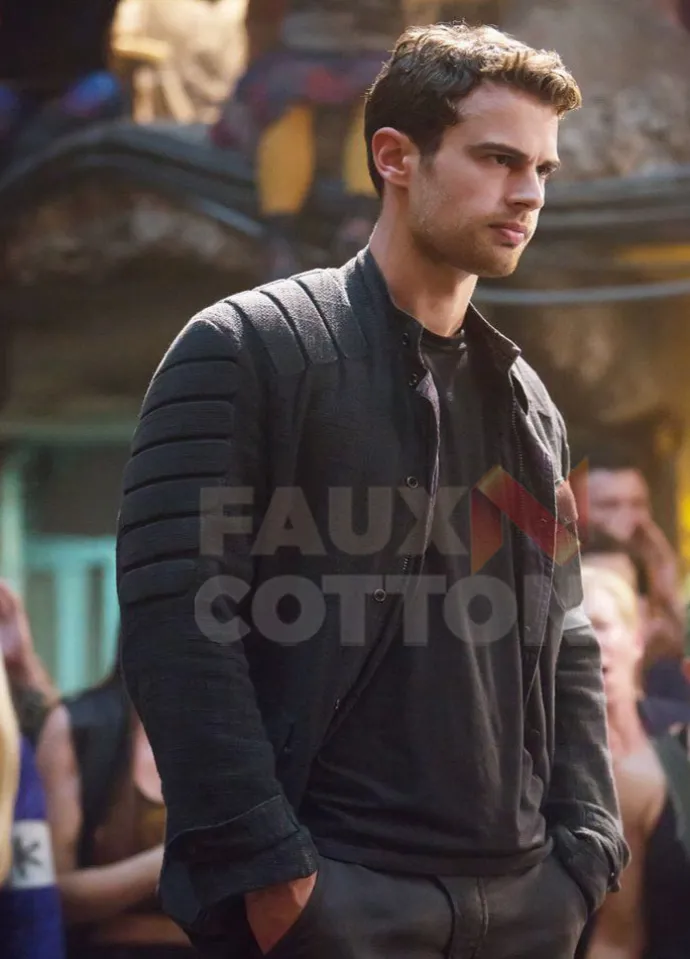 Divergent Theo James Black Jacket