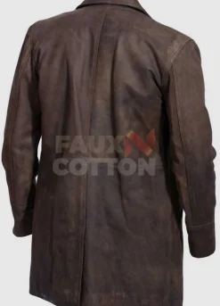 Doctor Who (War Doctor) John Hurt Brown Leather Coat