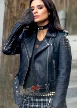 DOOM PATROL (CRAZY JANE) DIANE GUERRERO BLACK LEATHER JACKET