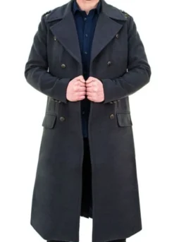 DOUBLE BREASTED CAPTAIN JACK HARKNESS (JOHN BARROWMAN) COAT
