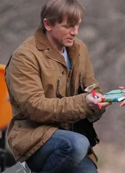 DREAM HOUSE (WILL ATENTON) DANIEL CRAIG BROWN COTTON JACKET