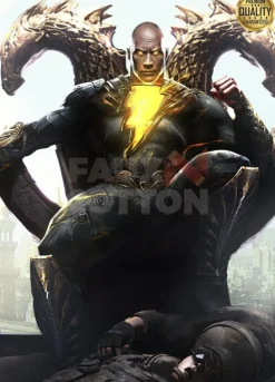 Dwayne Johnson Black Adam Costume Jacket