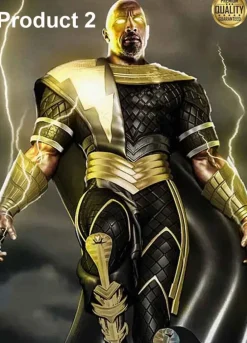 Dwayne Johnson Black Adam Costume Jacket