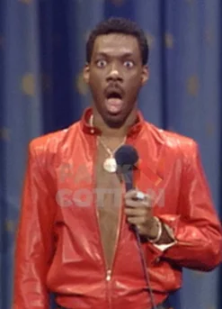 EDDIE MURPHY CLASSIC RAW CELEBRITY LEATHER JACKET