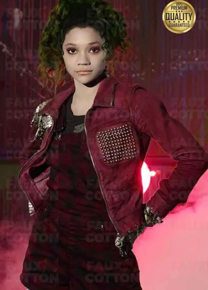 ELIZA KYLEE RUSSELL ZOMBIES 2 STUDDED JACKET