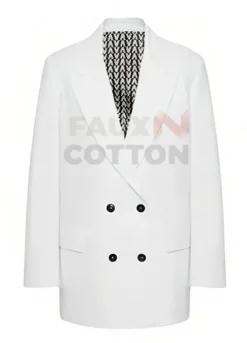 Emily In Paris Camille Razat (Camille) Peacoat