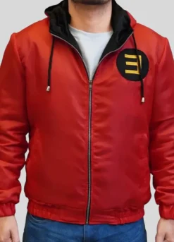 Eminem Houdini 2024 Red Hooded Jacket
