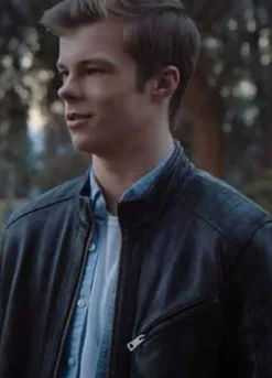 ENDLESS (CHRIS DOUGLAS) NICHOLAS HAMILTON BLACK LEATHER JACKET