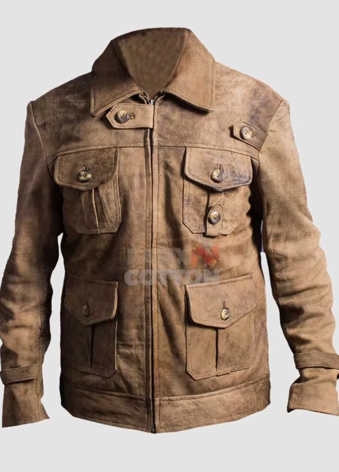 Expendables 2 Jason Statham Leather Jacket