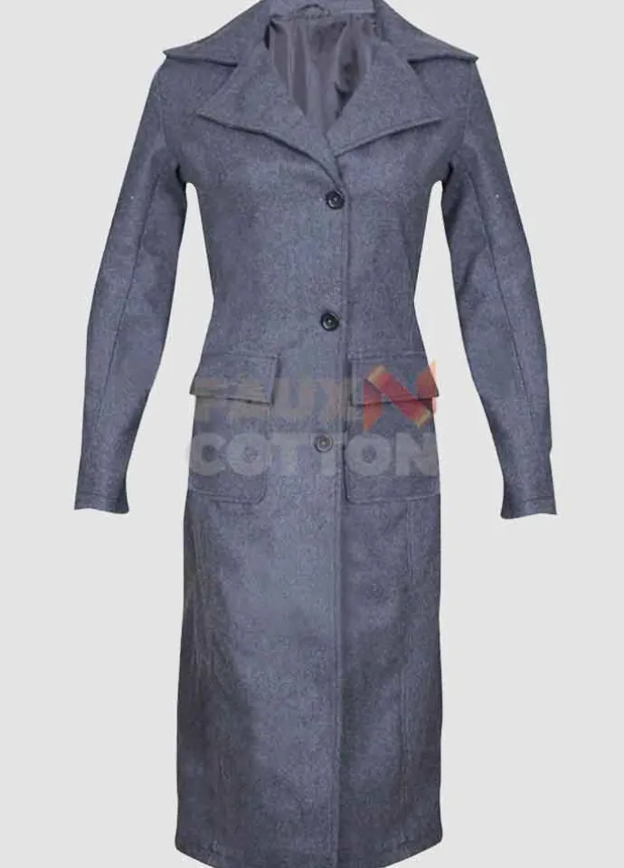 Fantastic Beasts Katherine Waterston Grey Coat