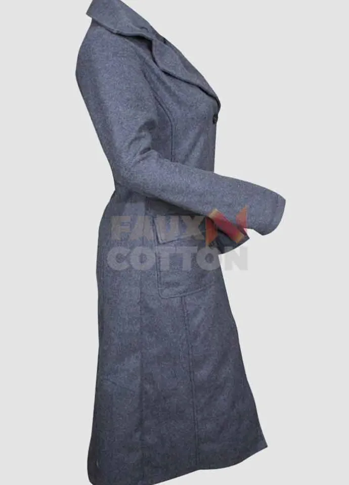 Fantastic Beasts Katherine Waterston Grey Coat