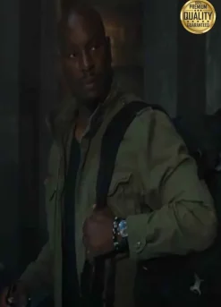 Fast And Furious 9 Tyrese Gibson ( Roman Pearce ) Green Jacket