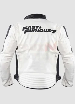 Fast And Furious 7 Vin Diesel Real Leather Jacket
