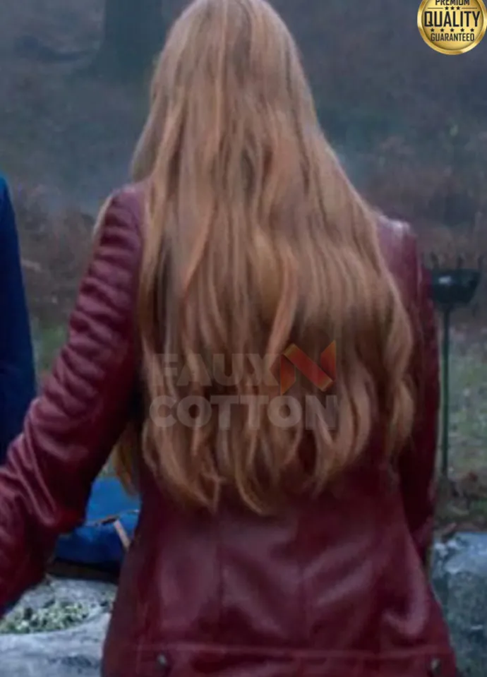 Fate The Winx Saga Abigail Cowen (Bloom) Leather Jacket