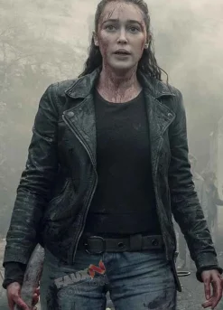 FEAR THE WALKING DEAD (ALICIA CLARK) ALYCIA DEBNAM-CAREY LEATHER JACKET