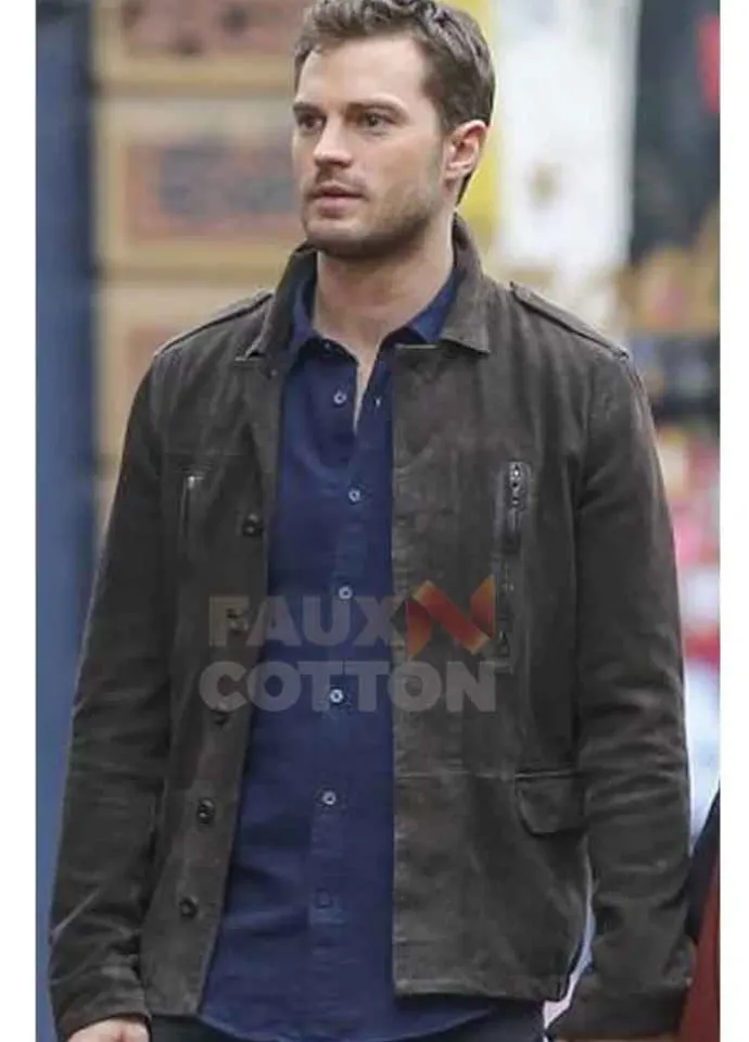 Fifty Shades Darker Jamie Dornan Suede Jacket
