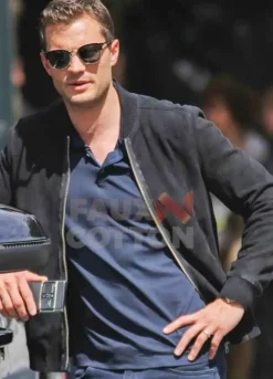 Fifty Shades Freed Jamie Dornan Suede Jacket